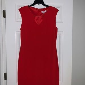 Beautiful red shift dress
